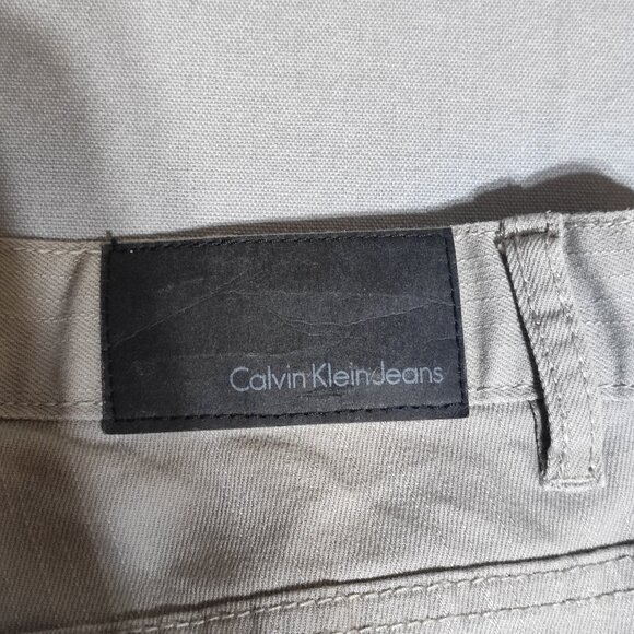 Calvin Klein jeans men's size 32 grey colour slim straight leg denim - Picture 5 of 15